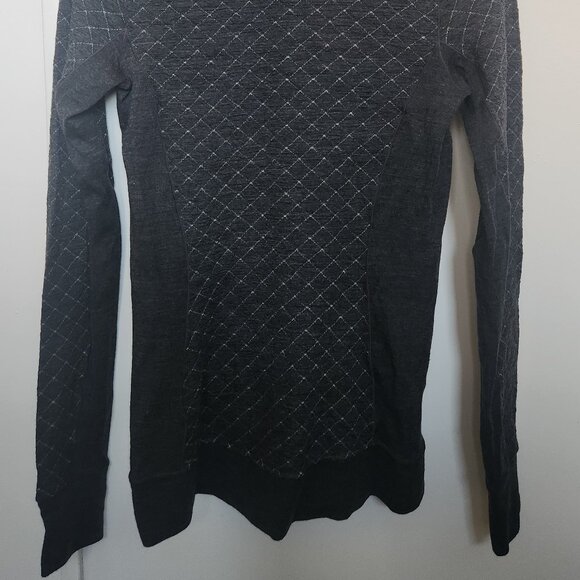 Icebreaker Merino Wool Affinity Thermo Half Zip - Grey - Picture 11 of 16